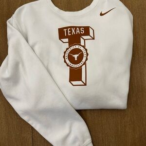White UT Nike crew neck sweatshirt size XL